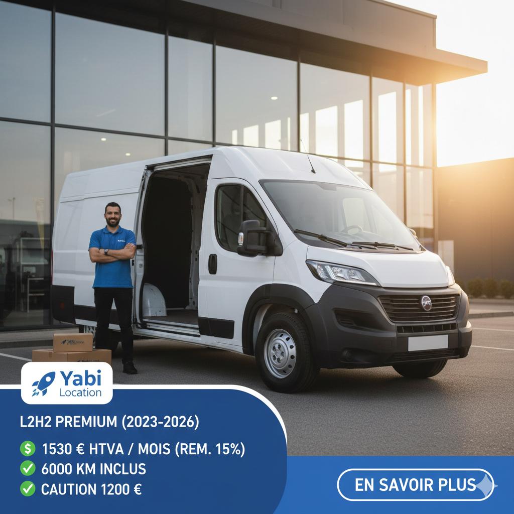 Location Utilitaire L2H2 / L3H2 - 6000km/mois - PROMO -15%, Vacatures, Vacatures | Chauffeurs
