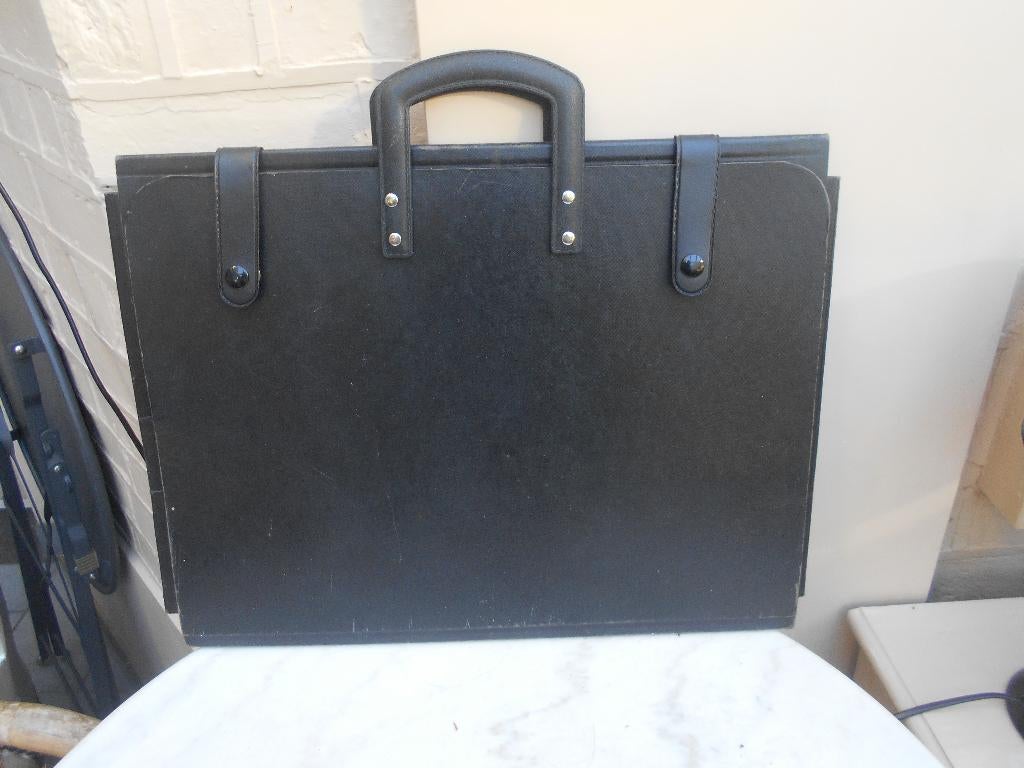 ancien porte document en carton, Antiquités & Art, Enlèvement