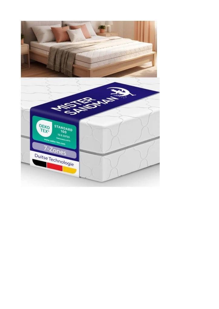 Martas 120x200 cm, Maison & Meubles, Chambre à coucher | Lits, Comme neuf, Une personne, 120 cm, 200 cm, Autres matériaux, Blanc