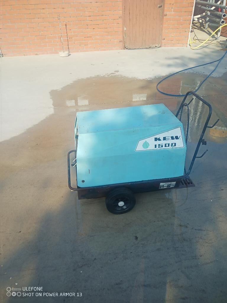 Hogedrukreiniger met compressor, Ophalen, Gebruikt, Elektrisch, Nilfisk