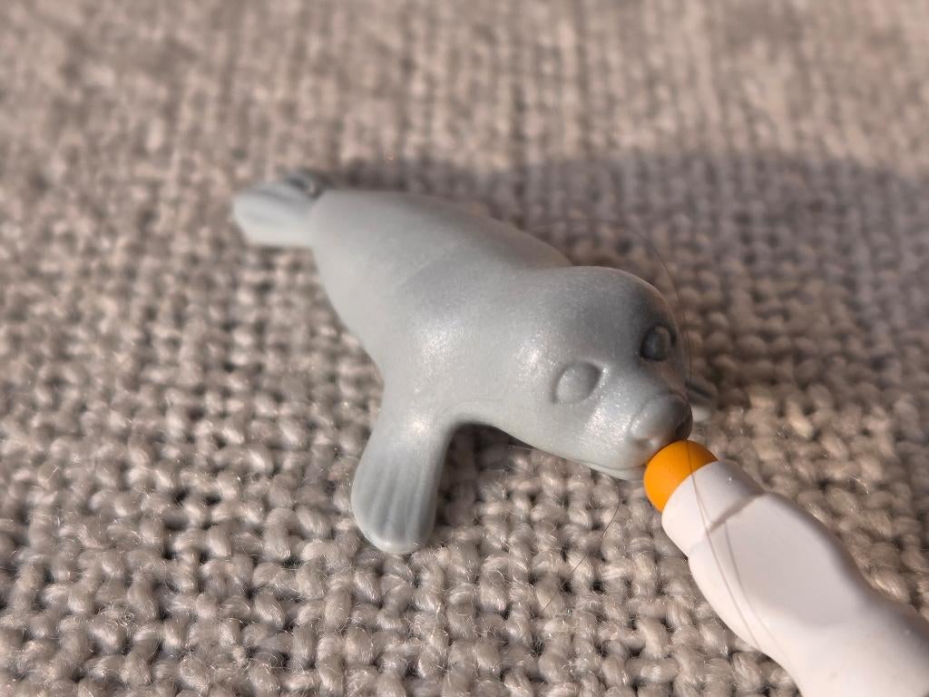 Playmobil Zeeleeuw met papfles (4660), Ophalen of Verzenden, Zo goed als nieuw, Complete set