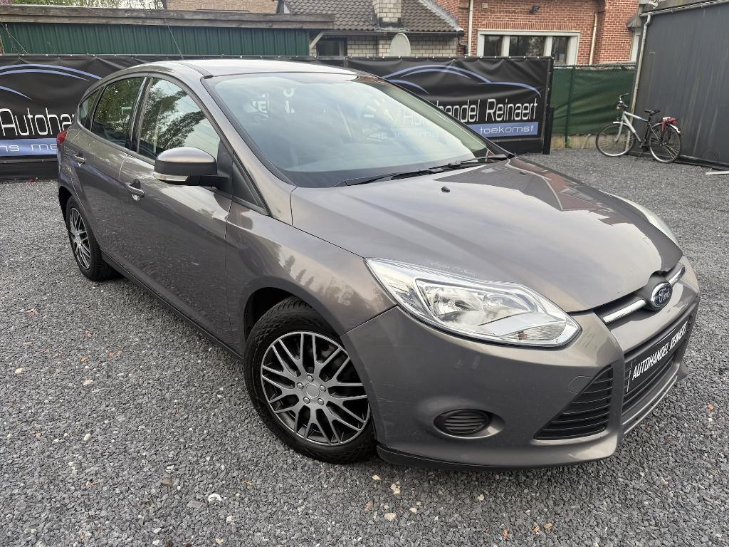 Ford Focus 1.0i, 2012, 119.000km, Airco, Pdc + 12m Garantie, Auto's, Focus, Euro 5, Bruin, Onderhoudsboekje