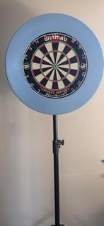 Dartbord staander + bord + beschermrand, Sport en Fitness, Ophalen, Zo goed als nieuw, Overige typen