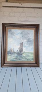 Prachtig schilderij gesigneerd JJ Foulon, Antiek en Kunst, Ophalen