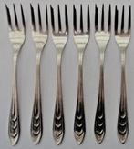 SOLA GZ 83 6x taartvork gebaksvork 11,9cm set, Huis en Inrichting, Keuken | Bestek, Verzenden, Zo goed als nieuw, Inox of Chroom