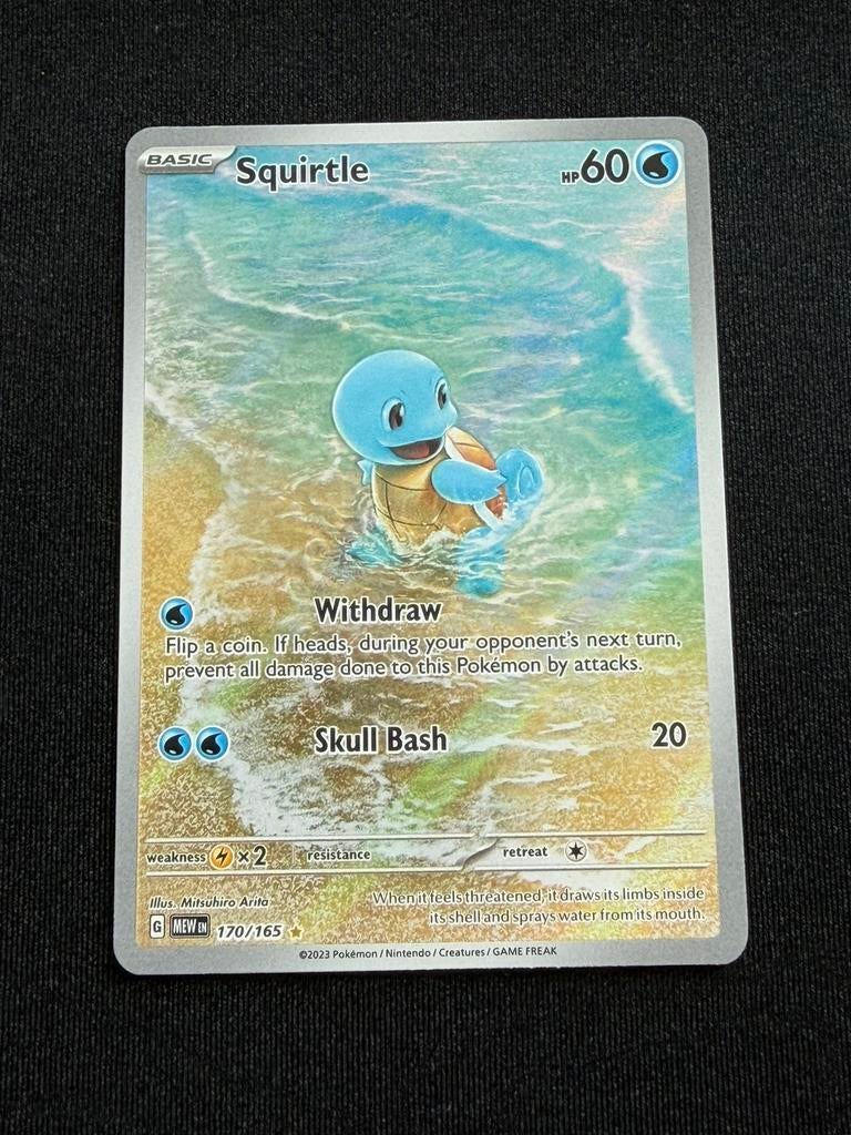 Squirtle #170 - Pokemon 151, Ophalen, Nieuw