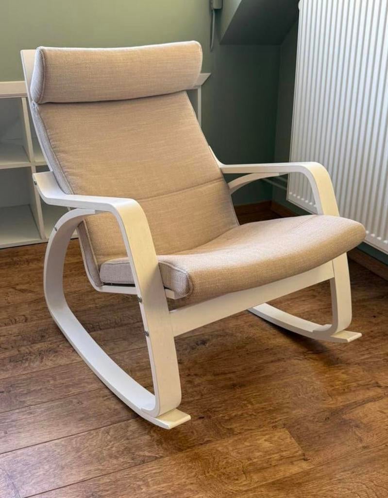 Schommelstoel IKEA nieuwstaat, Huis en Inrichting, Fauteuils, Ophalen, Zo goed als nieuw