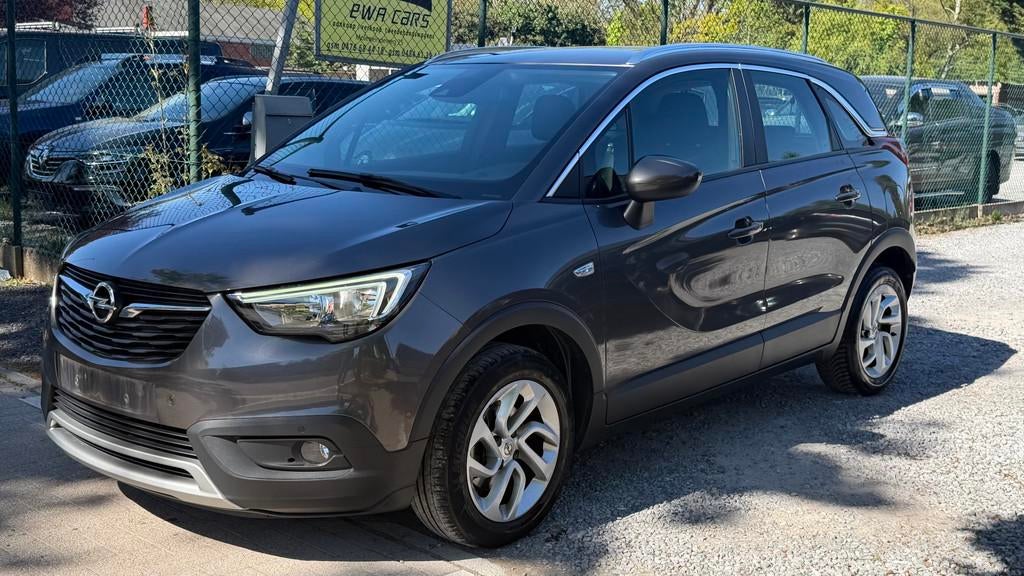 Opel Crossland X 1.2 benzine bj 2019 km 77000, Voorwielaandrijving, Stof, Gebruikt, Euro 6