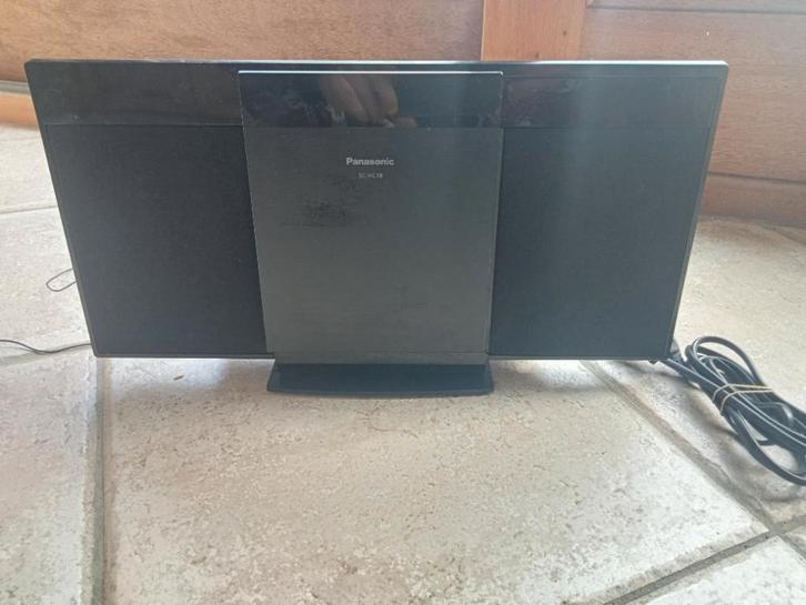 Panasonic SC-HC18 Stereoset, TV, Hi-fi & Vidéo, Chaîne Hi-fi, Comme neuf, Lecteur CD, Tuner ou Radio, Haut-parleurs, Autres marques