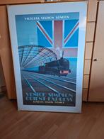 Affiche encadrée train Orient-Express London '81Fix Masseau