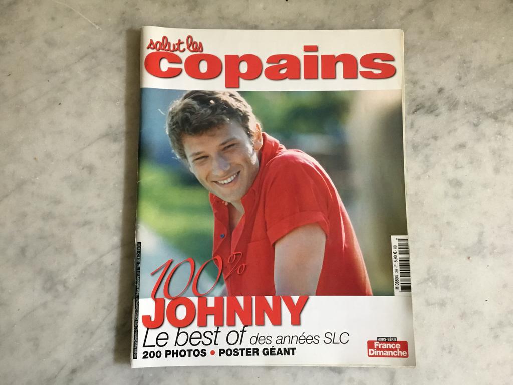 Magazine Salut les Copains hors série Johnny Hallyday, Ophalen of Verzenden, Zo goed als nieuw, Boek, Tijdschrift of Artikel