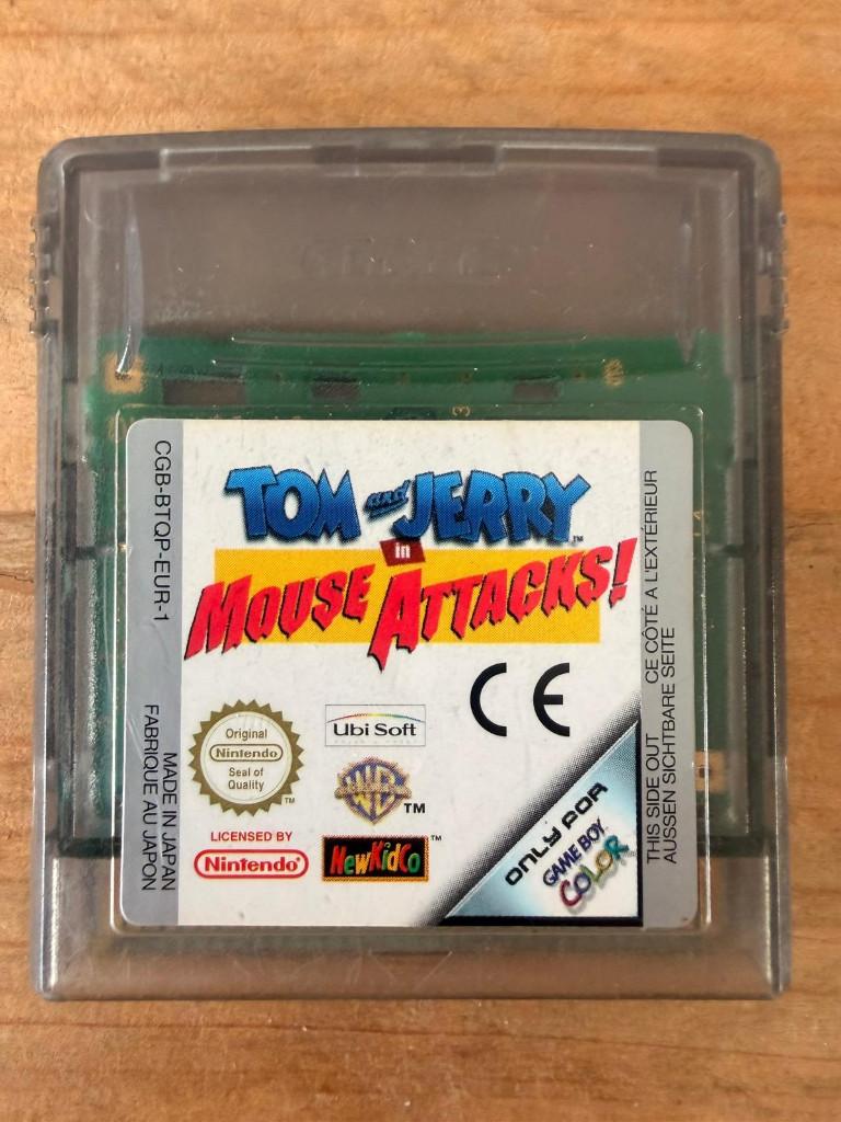 Tom & Jerry in Mouse Attacs GameBoy Color, Ophalen of Verzenden, Zo goed als nieuw
