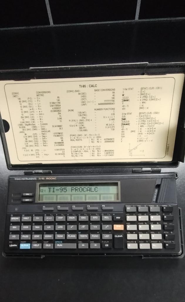 vintage rekenmachine Texas Instruments, Diversen, Rekenmachines, Ophalen