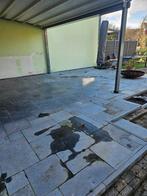 Natuur steen tegels terras - zelf uit te breken, Ophalen, Gebruikt, Terrastegels, Natuursteen