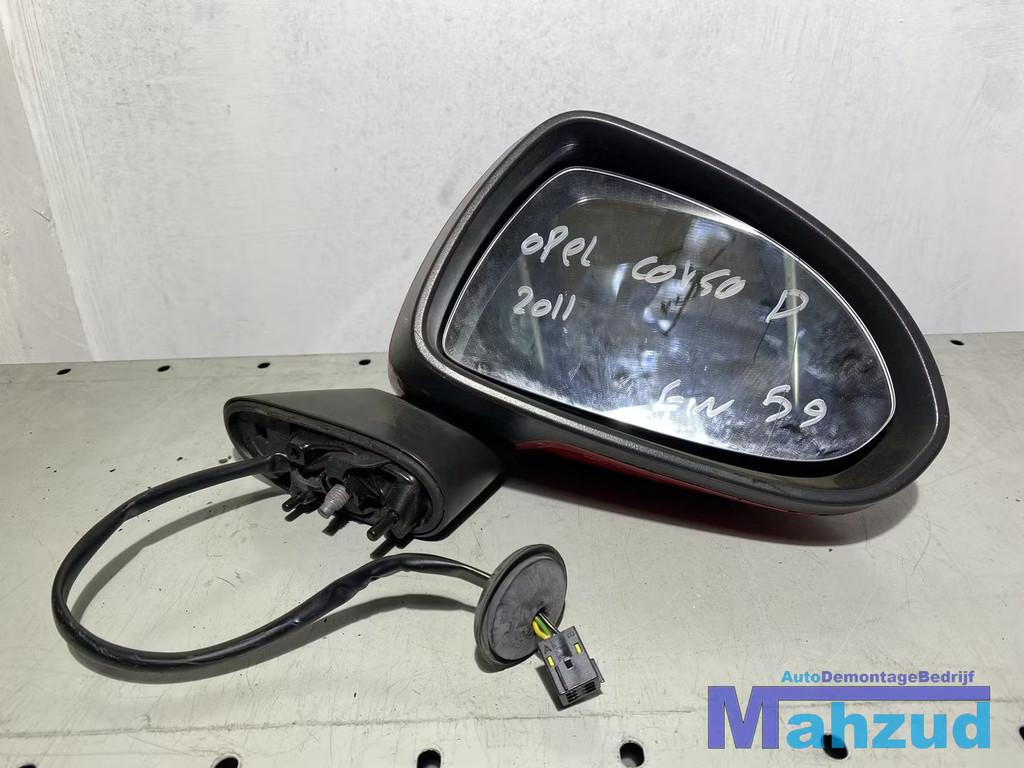 OPEL CORSA D ROOD Z547 Links spiegel buitenspiegel 2005-2014, Gebruikt, Opel Automobile GmbH, Kontakt@opel-infoservice.de, Opel