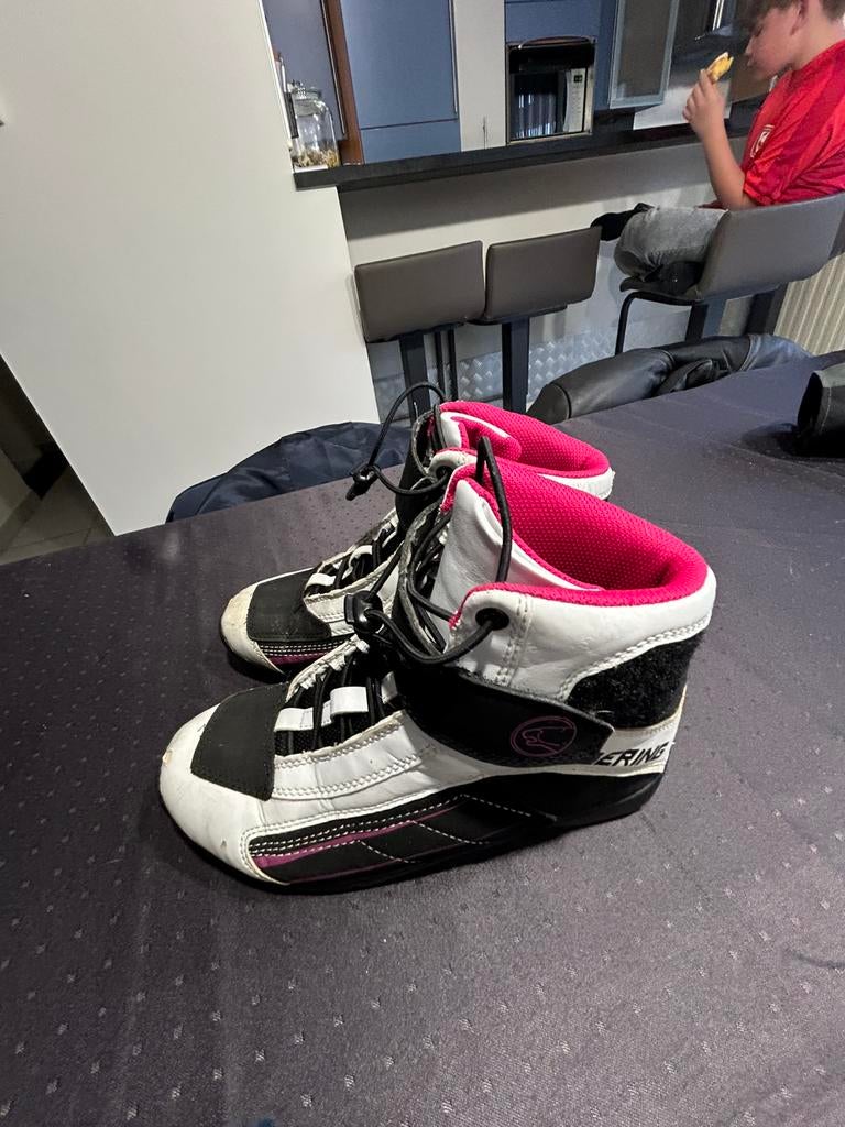 Chaussures de moto Bering taille 36, Motos, Enlèvement, Seconde main, Femmes, Bottes