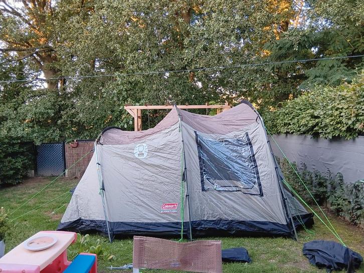 Coleman mackenzie cabin 4, Caravans en Kamperen, Tenten, tot en met 4, Zo goed als nieuw, Ophalen