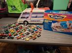 Groot lot micro machientjes +-90 stuks met bus en service, Hobby en Vrije tijd, Ophalen of Verzenden