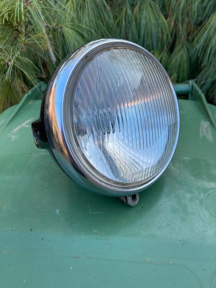 Complete Originele HM Stanley Koplamp Honda ss50 cd50 ss50z, Vélos & Vélomoteurs, Pièces de cyclomoteur | Oldtimers & Ancêtres