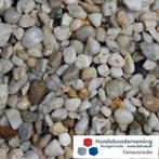 Limburgs wit grind afgeronde witte siergrind deco tuin pad, Verzenden, Nieuw, Wit, Grind