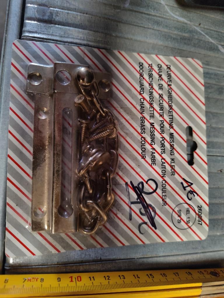 Deurveiligheidsketting, Ophalen of Verzenden