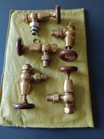 Radiatorkranen in koper, Ophalen, Zo goed als nieuw