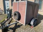 Gesloten aanhangwagen 750 kg ongeremd, Ophalen, Gebruikt