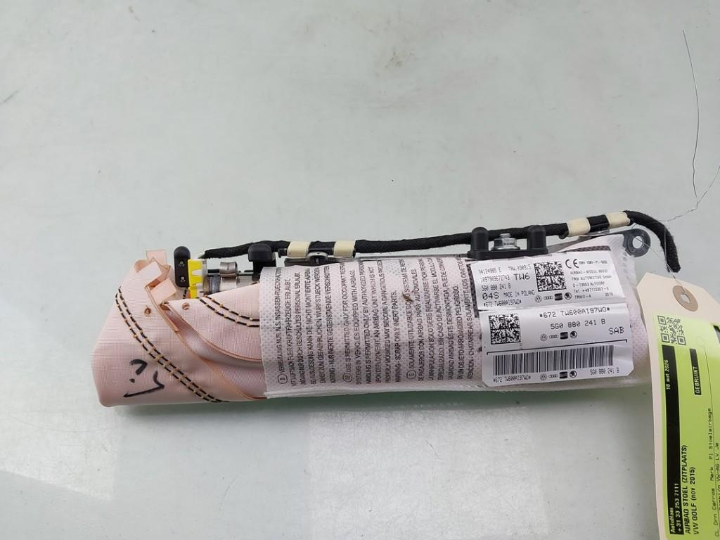AIRBAG SIEGE Golf VII Variant (AUVV) (|5G0880241B|), Dhr. J. Ham, Volkswagen, Administratie@autoham.nl, Utilisé