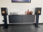 B&W Bowers Wilkins DM601 luidsprekers met stand zwart, Nieuw, Ophalen of Verzenden, 60 tot 120 watt, Bowers & Wilkins (B&W)