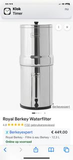 Filtre à eau Royal Berkey 12,3 litres, Sports & Fitness, Enlèvement, Comme neuf