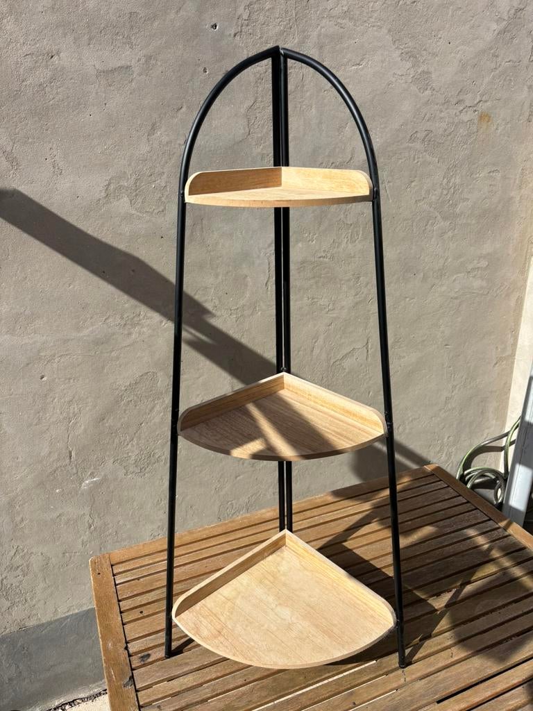 Hoek kastje rekje/ plantenrek, Ophalen, Zo goed als nieuw