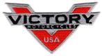 Victory Motorcycles USA stoffen opstrijk patch embleem #2, Verzenden, Nieuw