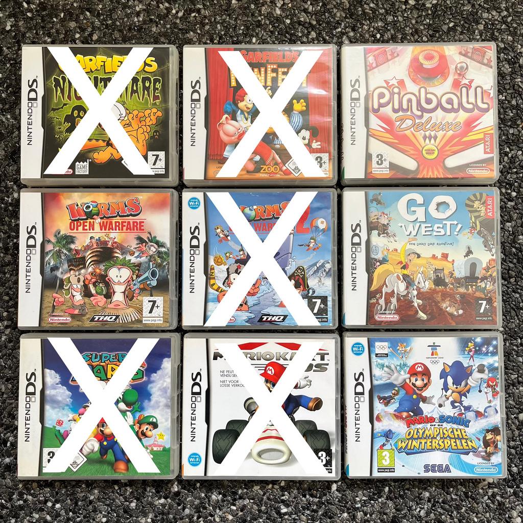 4 jeux pour Nintendo DS/3DS, Enlèvement ou Envoi, Comme neuf