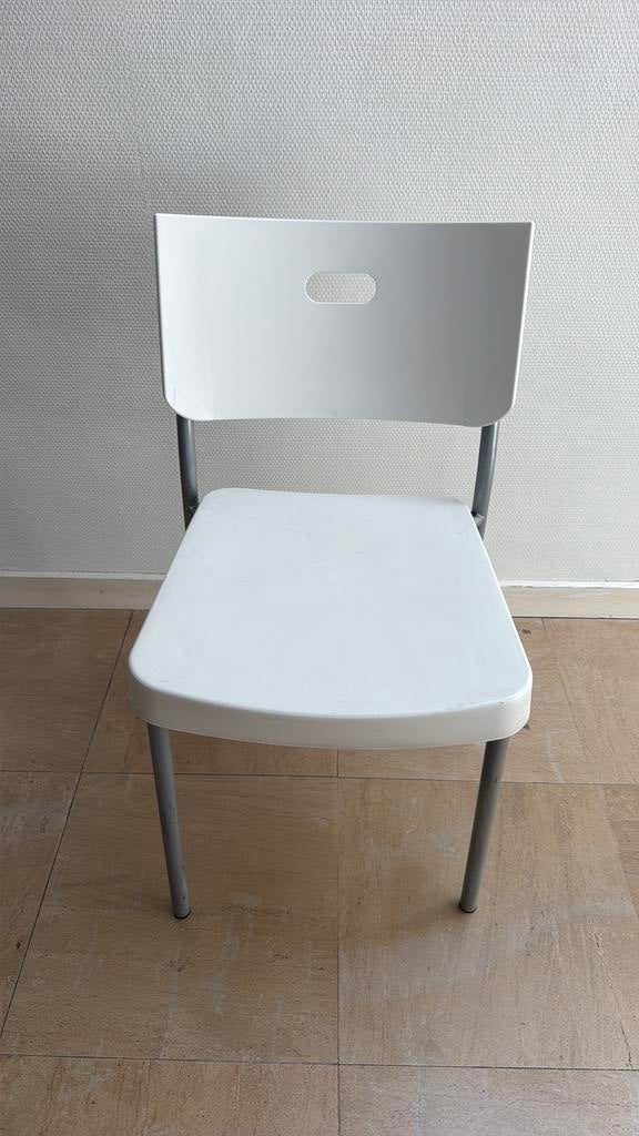 Stoel wit, Ophalen, Zo goed als nieuw, Wit