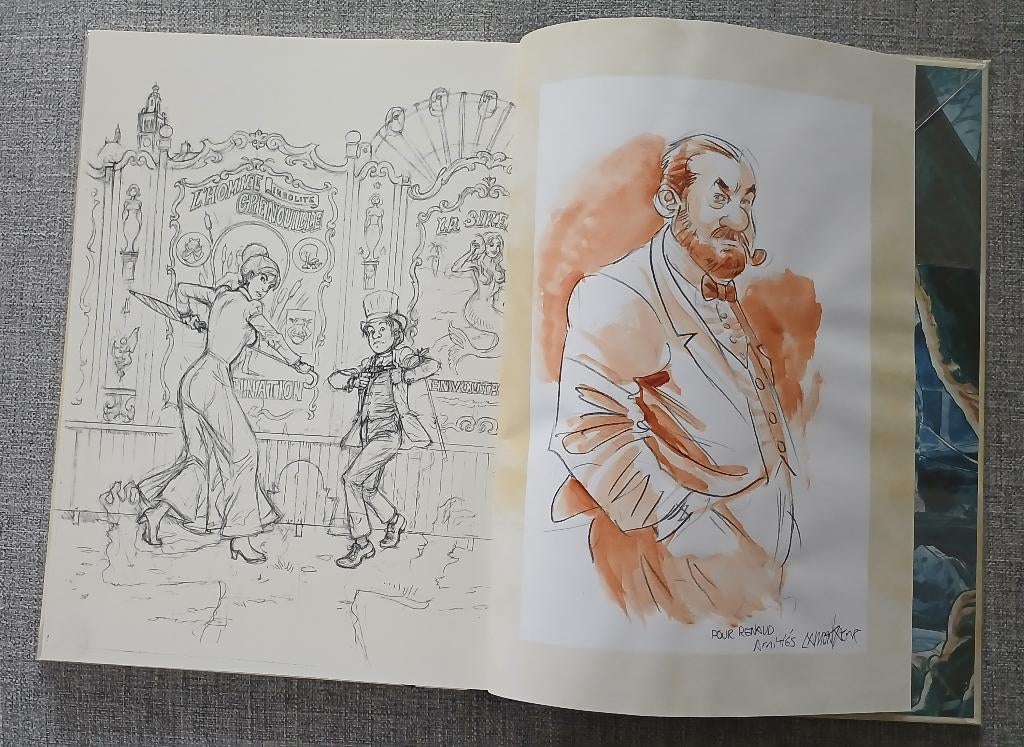 BD Aspic, détectives de l'étrange TT 2 Dédicace Lamontagne, Neuf, Lamontagne Gloris, Enlèvement ou Envoi, Une BD