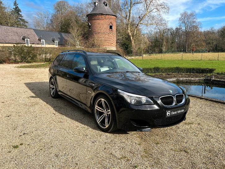 BMW M5 TOURING V10  UTULITAIRE / NO TAXE, Autos, BMW, Entreprise, Achat, Série 5, Affichage tête haute, Intérieur cuir, Essence