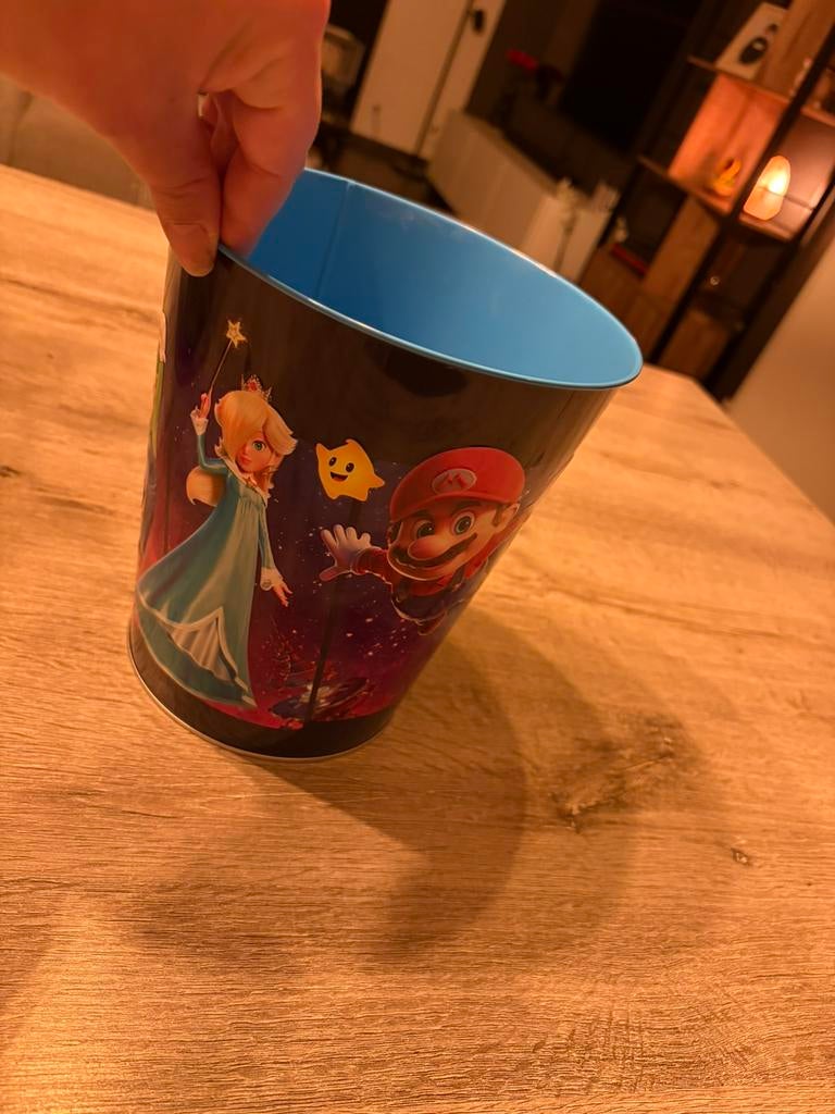 Mario bucket, Collections, Actions de supermarché, Enlèvement