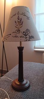 Mooie tafellamp, Ophalen of Verzenden, Gebruikt, Stof, Landelijk