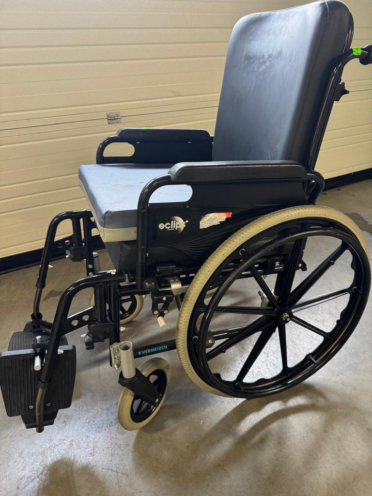 Vermeiren Eclips+ rolstoel in heel goede staat!, Ophalen, Zo goed als nieuw