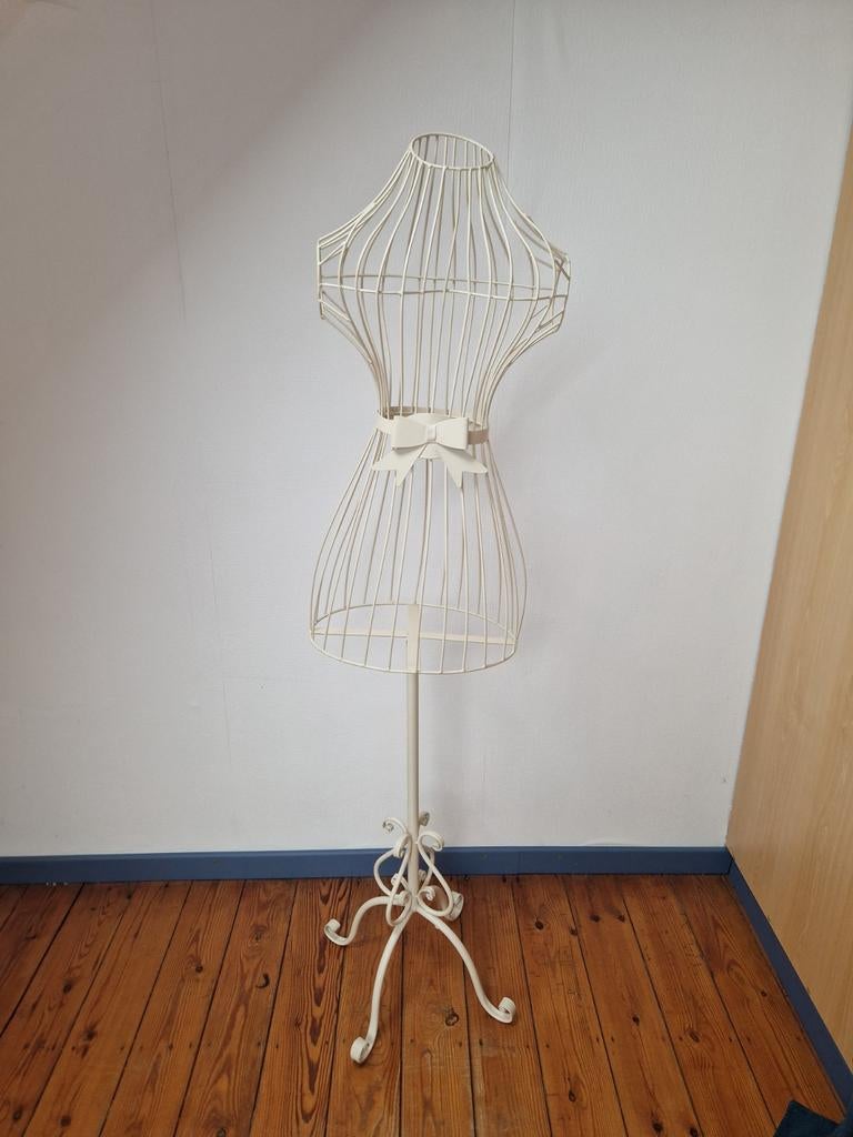 Decoratieve metalen paspop, Huis en Inrichting, Woonaccessoires | Kapstokken, Metaal, Ophalen