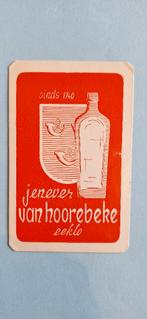Carte à jouer Eecloo_Jenever Van Hoorebeke_Rood_Joker_260, Enlèvement ou Envoi, Utilisé, Joker(s)