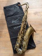 Tenorsax P. Mauriat (vintage afwerking), Muziek en Instrumenten, Blaasinstrumenten | Saxofoons, Ophalen