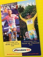 wielerkaart 1998 team mercatone uno marco pantani, Envoi, Comme neuf