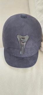 Comme neuf - Casque d'équitation brun foncé T60, Enlèvement, Comme neuf