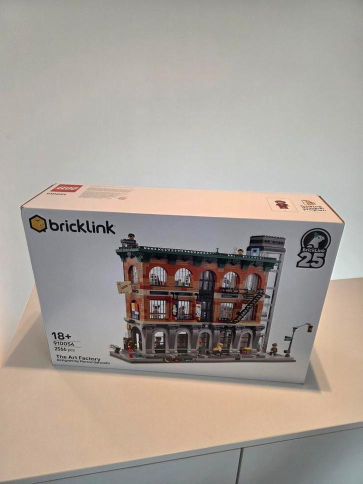 Lego bricklink designer program  910054 the art factory, Kinderen en Baby's, Speelgoed | Duplo en Lego, Lego, Ophalen of Verzenden