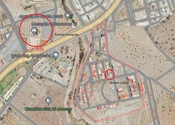 Terrain titré al araoui (Nador), Immo, Gronden en Bouwgronden, tot 200 m²