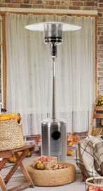 Inox terrasverwarmer op gas, Tuin en Terras, Ophalen, Nieuw, Gas, Vloer
