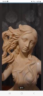 Statue belle jeune femme signer Santini 53 cm de haut, Antiquités & Art, Enlèvement