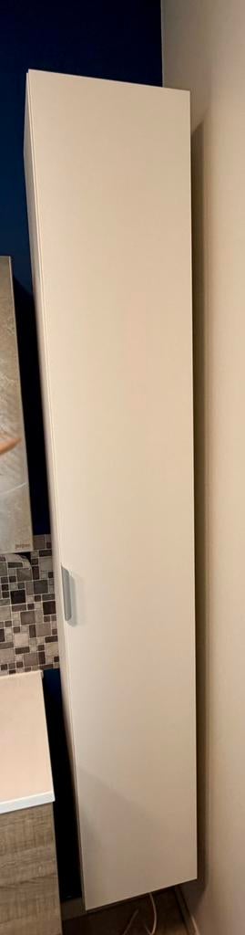 Colonne IKEA ENHET blanche 30x30x180 + porte – parfait état, Enlèvement, Comme neuf