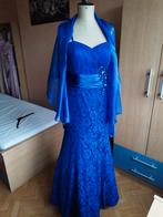 Avond- of feestkledij, Kleding | Dames, Galajurk, Blauw, Ophalen of Verzenden, Zo goed als nieuw
